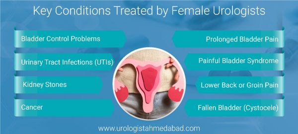 Key Conditions Treated by Female Urologists