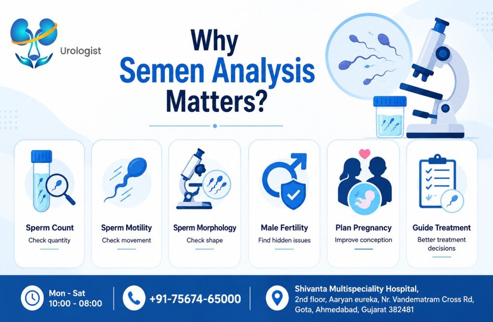 Why semen analysis matters.