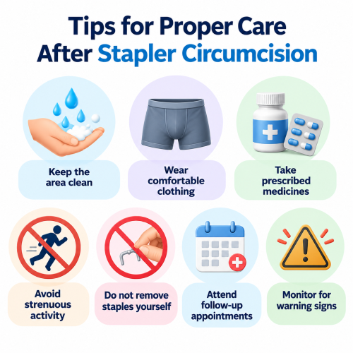 Tips for Proper Care After Stapler Circumcision
